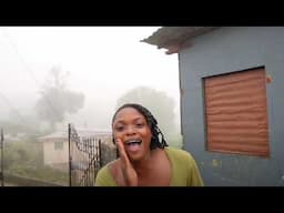 VLOG: living in the coldest city in Jamaica (grocery shopping, rain, strong winds, slow days and..