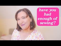 Want to QUIT sewing? Hear me out first.