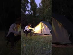 Settling in for the night at camp #camping #outdoors #australia #tent