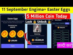 11 September Rocky Rabbit Easter Egg | Rocky Rabbit Combo Today | Rocky Rabbit Enigma Today 11 Sept