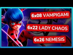 Estos son los TITULOS de TODA la TEMPORADA 6 | MIRACULOUS LADYBUG | Análisis y Teorías