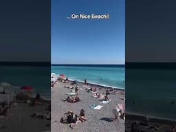 Let’s spend the day at Nice beach #nice #shorts #southoffrance #cotedazur #travel2023 #travel