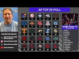 AP poll breakdown: Andy Katz Q&A, reactions to college basketball rankings (11/11/24)