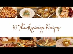 10 DeliciousThanksgiving Recipes