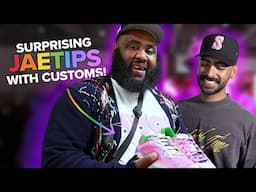 We Surprised JaeTips with His OWN Custom Sneakers at ComplexCon!