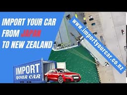 Import your car from Japan to New Zealand