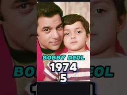 BOBBY DEOL Age Transformation (1969-2025) #bobbydeol #lordbobby Bobby deol then & now old photos