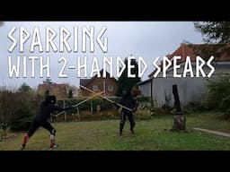 Viking 2-handed spear combat