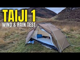 #354 3FUL GEAR TAIJI 1 Tent | Wind & Rain Test Night |