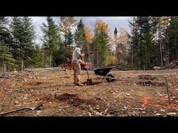 Preparing Our New Land For The Off Grid Log Cabin