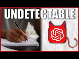 Making UNDETECTABLE ESSAYS With AI?! (Educational Purposes ONLY!)