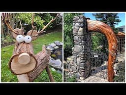 👉 81 beautiful wood ideas for the garden and backyard: crafts, furniture, gazebos, flower beds!