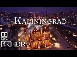 Kaliningrad, Russia 🇷🇺 in 4K HDR ULTRA HD 60 FPS Dolby Vision™ Drone Video