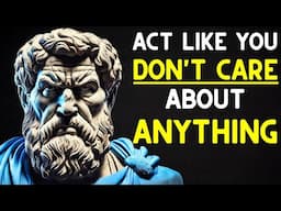 MASTER YOUR MIND SO NOTHING AFFECTS YOU (ACT LIKE A STOIC) STOICISM