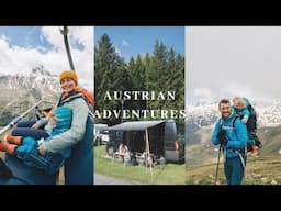 Austrian Alpine Adventures (as a family of 3!) // climbing, staying at a mountain refuge & hiking