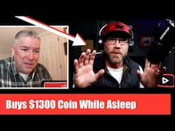 Man Falls Asleep While Holding iPhone, Buys $1300 Coin,Then …