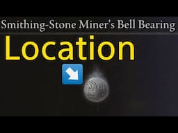 Smithing Stone miners bell bearing location