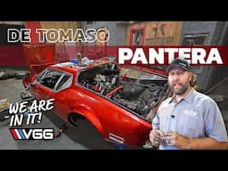 De Tomaso Pantera Stored For 33 YEARS! Will This GARAGE FIND Run Again?