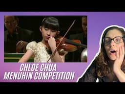 CHLOE CHUA / Menuhin Competition 2018, Junior finals | Fan Request | Music Reaction |