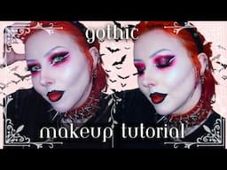 Vampire-Red Snatched Smoky Eye & Ombre Lip: An Easy Tutorial!