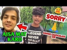 Reply To Ashish Chanchlani Vines, I AM SORRY |