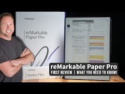 ReMarkable Paper Pro First Review | What you need to know