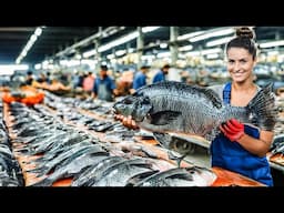 How Tilapia Farms Raise Billions Of Fish And Process Millions Tons Of Tilapia – Tilapia In Factory