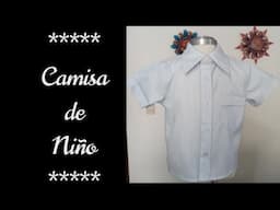 Camisita de niño DIY    --Clase 4  Nivel 2--