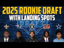 2025 ROOKIE MOCK DRAFT | SUPERFLEX, PPR, TE PREMIUM