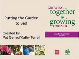 Meet Us in the Garden: Putting Your Garden to Bed