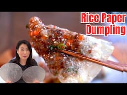 MOST DELICIOUS Bulgogi Rice Paper Dumplings! EASY Way To Enjoy Rice Paper [2 of 2 Rice Paper Recipe]