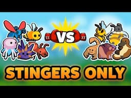 Super Auto Pets but we can only use STINGERS