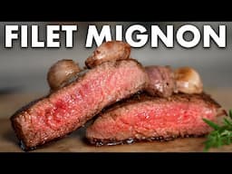 How To Cook A Filet Mignon In A Cast Iron Pan (Costco Meat)