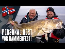 20 Kilo-Dorsch vor Hammerfest! Mit Horst und Hauke ganz oben im Norden! 🇳🇴