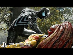 Venom Symbiote vs Scream Symbiote Boss Fight PS5 Pro (4K 60FPS)