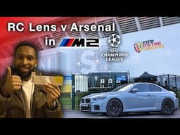 Driving my G87 BMW M2 to France before running in service! UEFA Champions League Arsenal vs RC Lens!