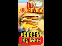 No Thx E. Coli, CHICKEN BIG MAC REVIEW!