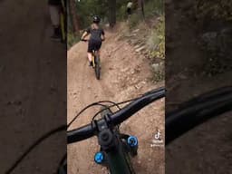 Mountain Bike Trail Feature-Drop Shaft, Idaho Springs, CO #mountainbike #mtb #colorado