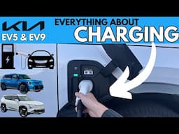 Kia EV Charging Functions Explained - Schedule Charge, Charge to Percentage, AC & DC - EV5, EV9, EV3