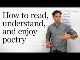 How to understand and enjoy English poetry