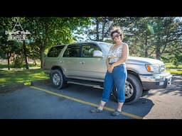 Solo Female Lives full time in a NO Build Toyota 4Runner in Canada's Winter!