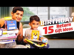 15 Birthday Return Gifts Haul | Birthday Return Gift Ideas for Kids | Easy Going Mom