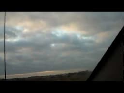 Weird Rainbow Colors All Through Sky! Earthquake Clouds?!  Strange Sunrise!!  1-19-12