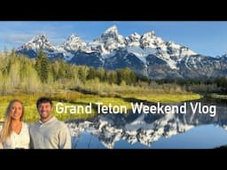 Weekend in Grand Teton National Park, WY Vlog +  Big Announcement!