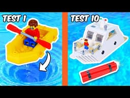 I sunk LEGO BOATS...