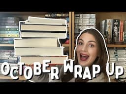 OCTOBER WRAP UP | a great reading month !