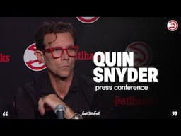 Hawks vs. Warriors Postgame Press Conference: Quin Snyder