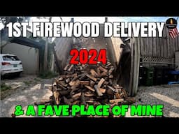 FIRST FIREWOOD DELIVERY 2024...& A BEAUTIFUL PLACE!