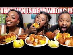 FIRE SEAFOOD BOIL | WHEN IS ENOUGH ENOUGH SONYA MASSEY | MUKBANG