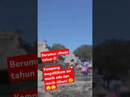 BERASA KEMBALI KE SERIBU TAHUN LALU, KAMPUNG ADAT BENA MASIH BERDIRI KOKOH #shorts